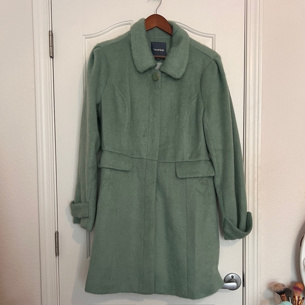 Light Green Women's Coat from ModCloth